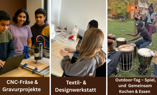 Unser Sommerferienprogramm 2025 – Technik, Design & Gemeinschaft erleben!