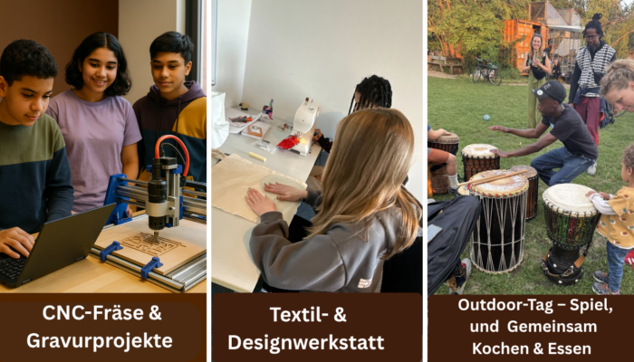 Unser Sommerferienprogramm 2025 – Technik, Design & Gemeinschaft erleben!