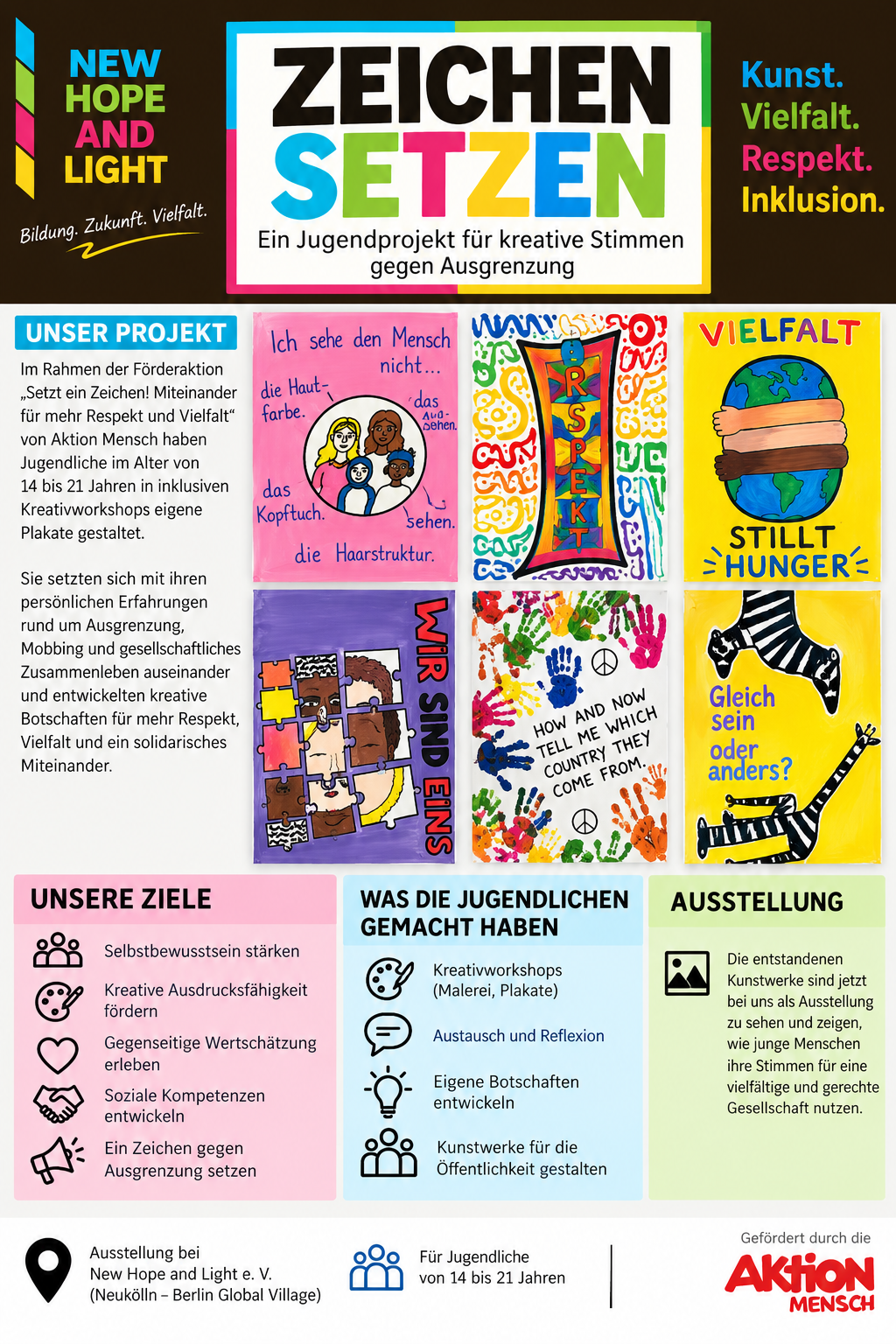 Kreative Stimmen gegen Ausgrenzung